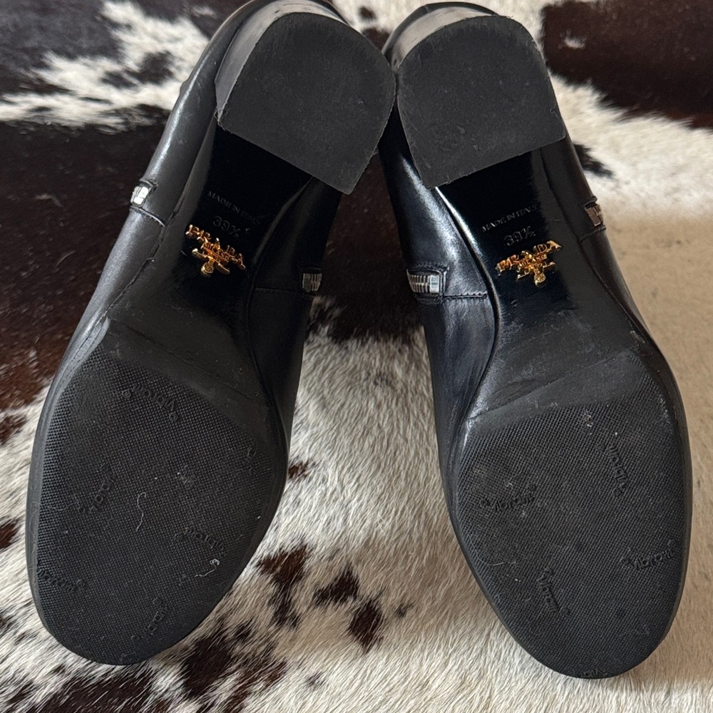 Prada Black Leather Boots - Picture 5 of 16